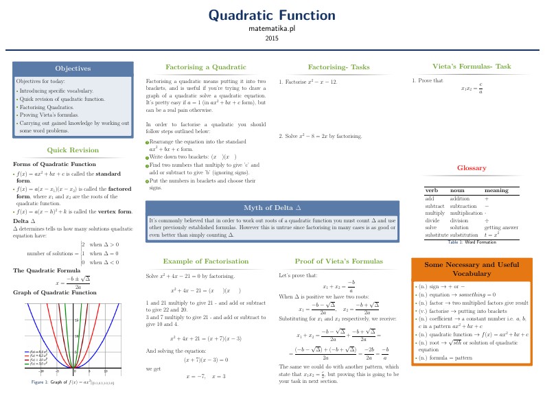 Quadratic Function