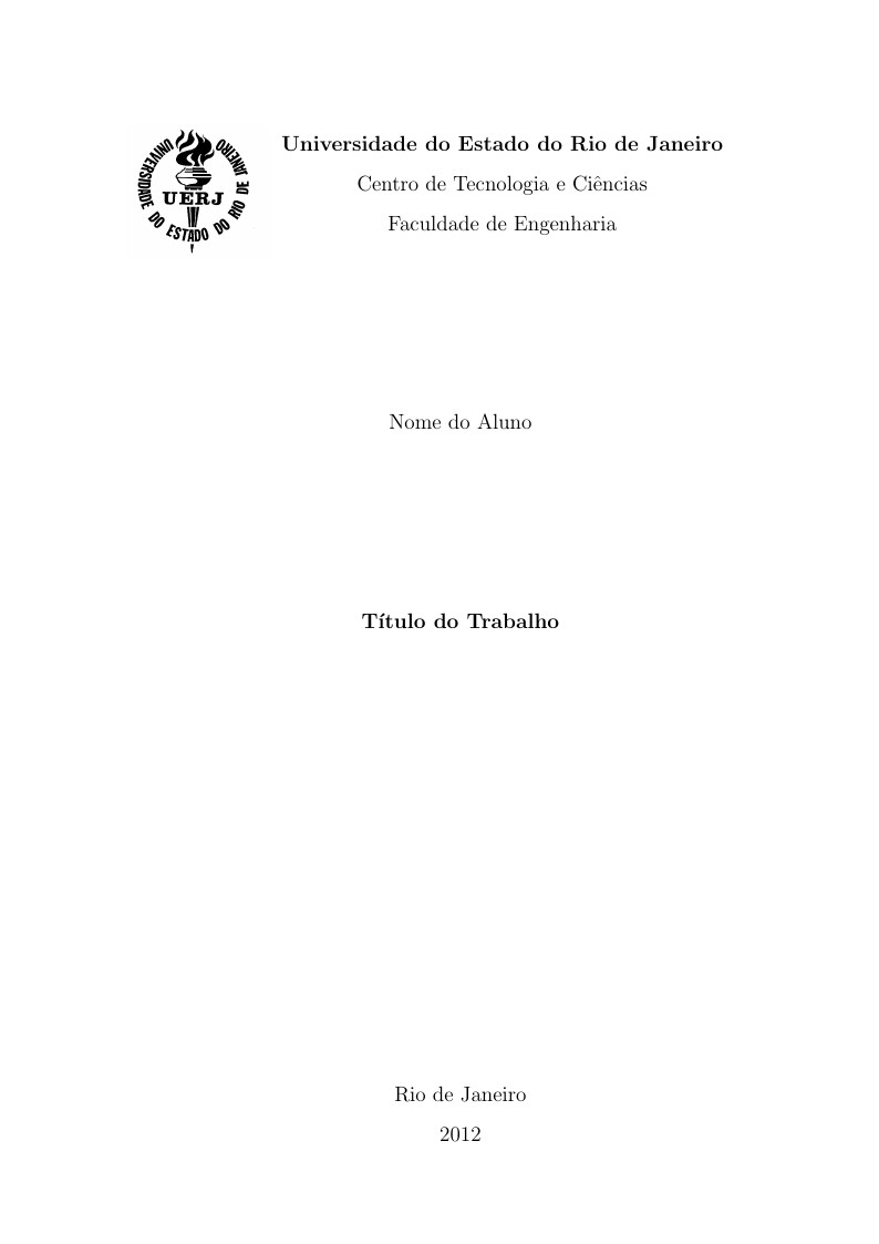 Modelo de dissertação UERJ (PPG em Engenharia Mecânica)