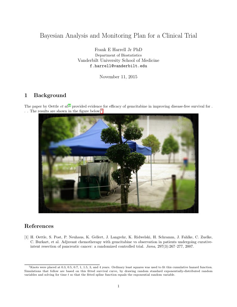 Template for a Report or Grant Application Section