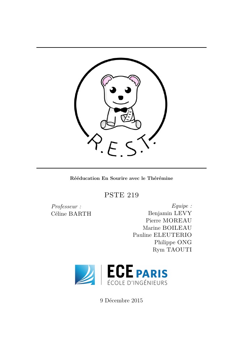 PSTE - REST - 219 rapport final