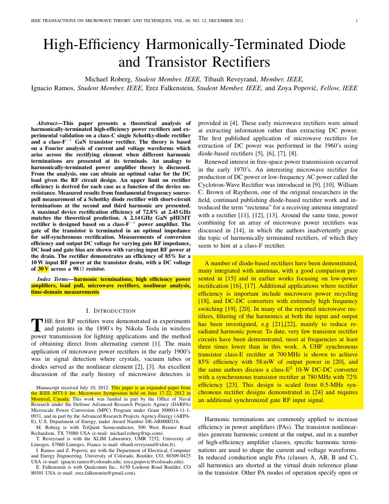 IEEE Journal Submission (Trans. on MTT example)