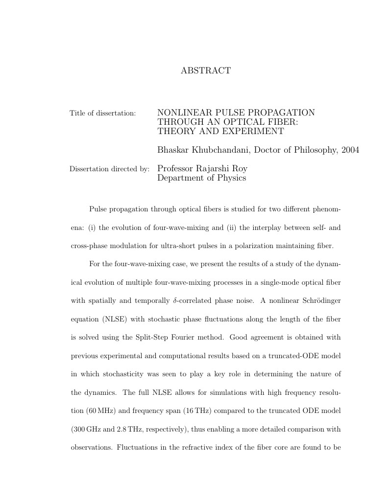 UMBC Thesis Template