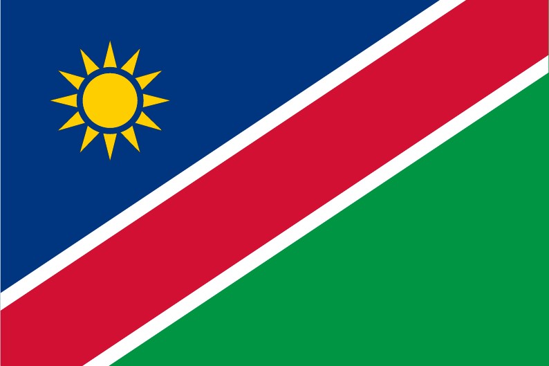 Bandera de Namibia