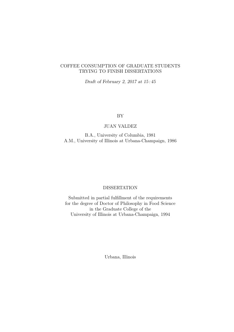 University of Illinois Physics Ph.D. Thesis template