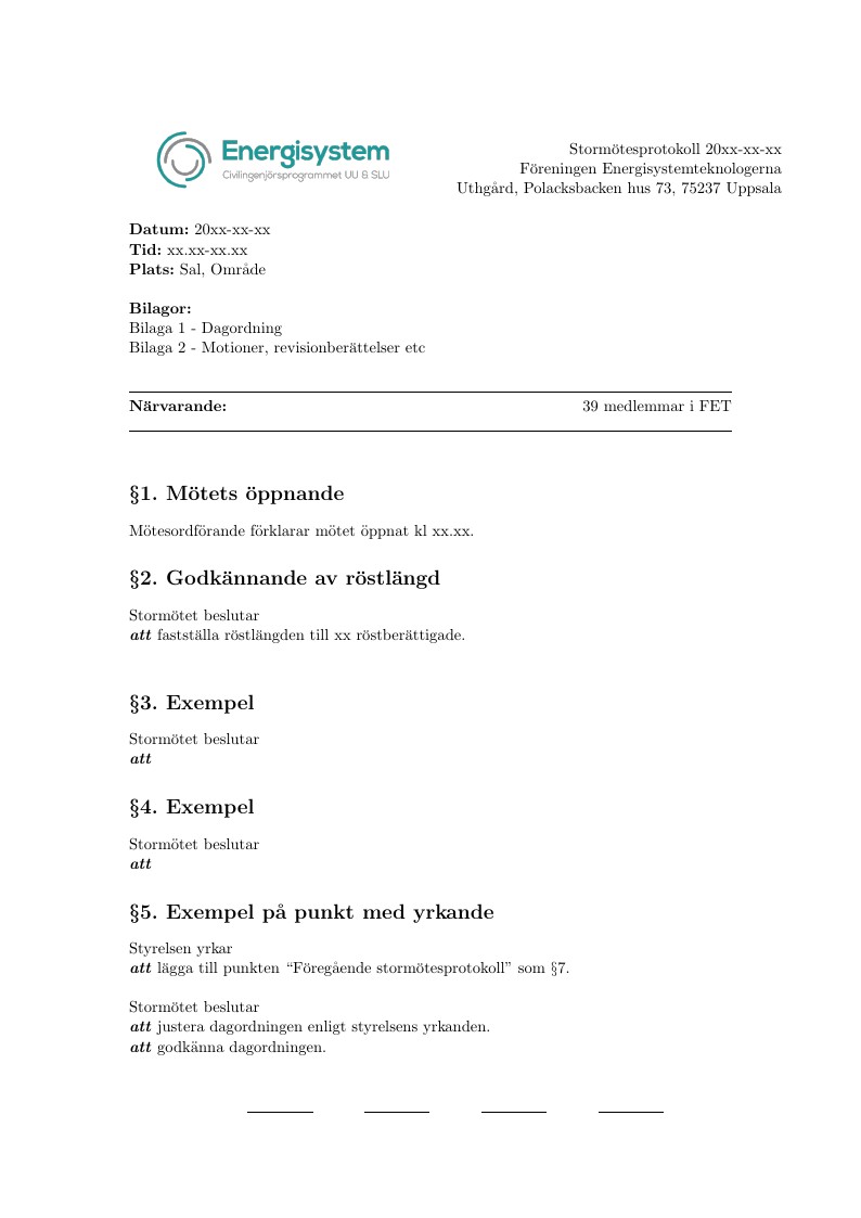 Stormötesprotokollmall ES
