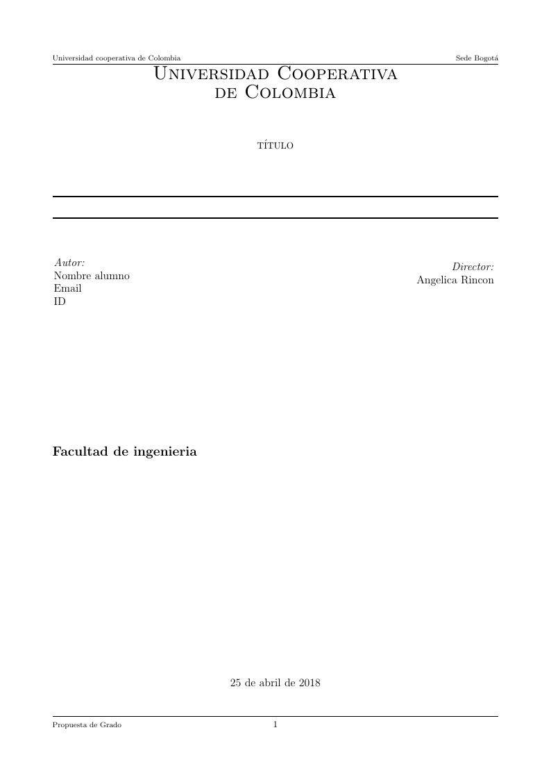 Propuesta grado UCC