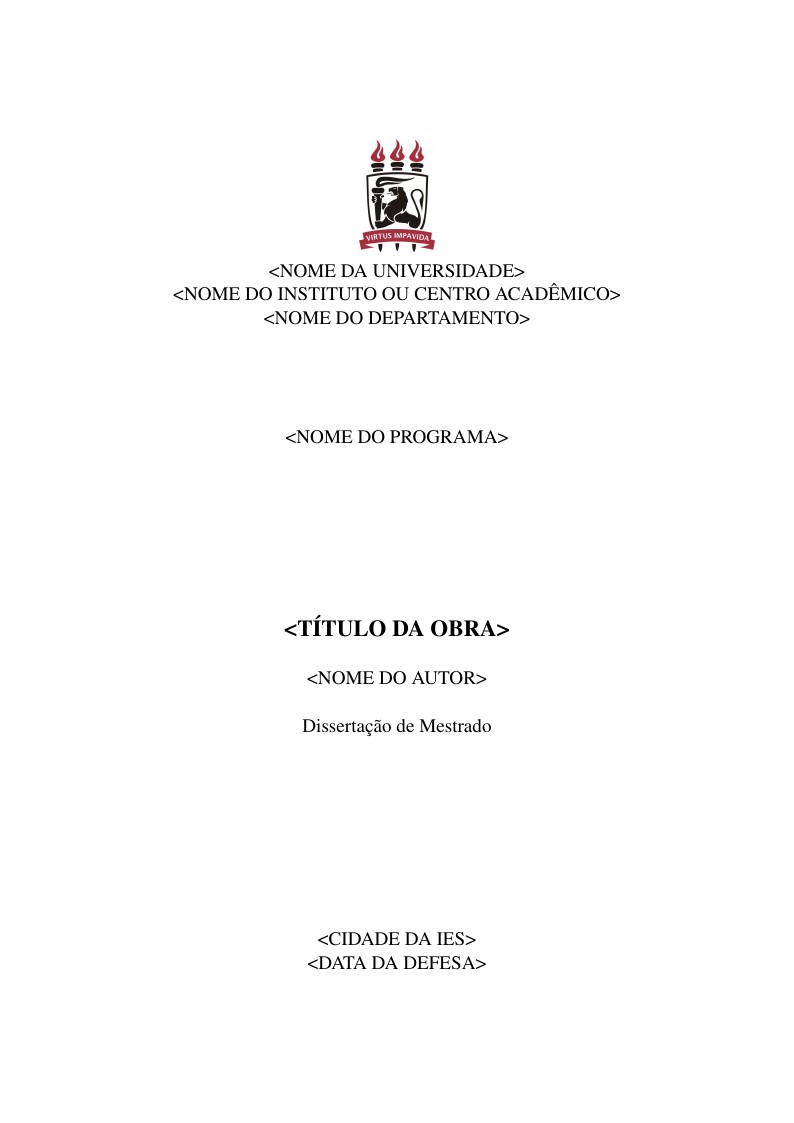 UFPE thesis
