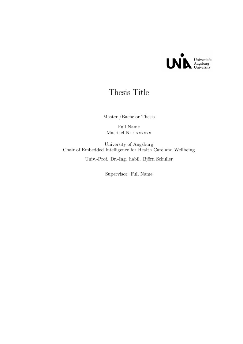 EIHW Thesis Template 
