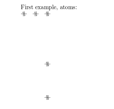 Example of a molecular diagram produced in LaTeX